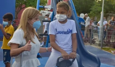 La Gobernadora del Atlántico, Elsa Noguera.