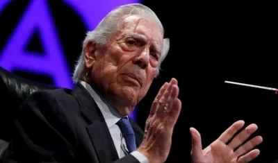 El escritor Mario Vargas Llosa.