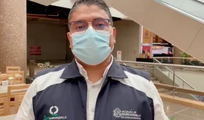 El secretario distrital de Salud, Humberto Mendoza Charris.