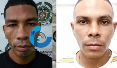 Los dos reclusos recapturados. 