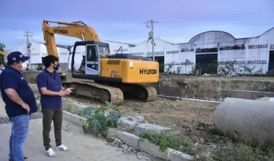 El Alcalde de Barranquilla, Jaime Pumarejo.