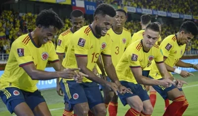 Imagen del partido ante Chile.