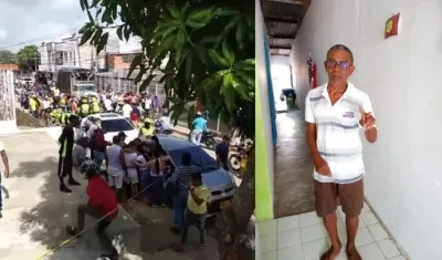 Gustavo Adolfo Miranda Flórez fue baleado cuando el sicario le disparaba a otra persona. 