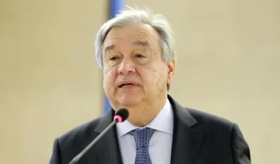 El secretario general de Naciones Unidas, António Guterres.