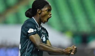 La jugadora Linda Caicedo del Cali.