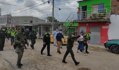Policía en los barrios