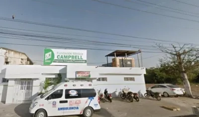 El joven mototaxista fue llevado a la Clínica Campbell de Malambo. 