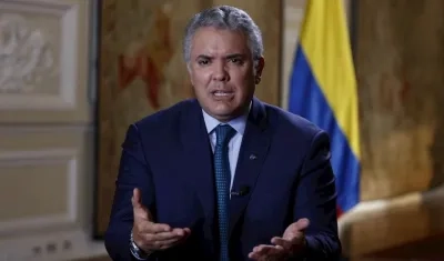 El Presidente de la República, Iván Duque.