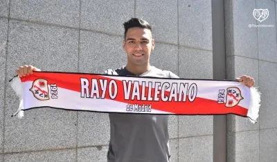 El colombiano Radamel Falcao García.