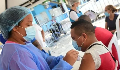 Vacunación contra el Covid-19 en Atlántico