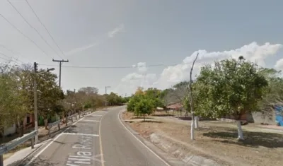 Vía a Villa Rosa, Repelón. 