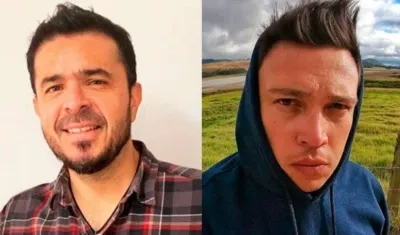 Comediantes Diego Camargo y Tato Devia.