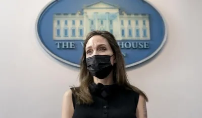 La actriz estadounidense Angelina Jolie.