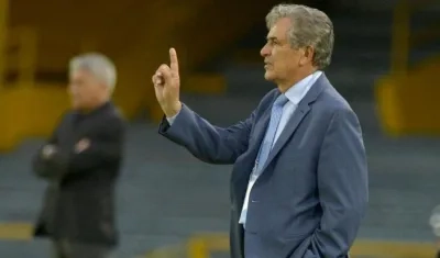 El técnico Jorge Luis Pinto.