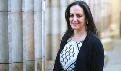 La senadora María Fernanda Cabal.