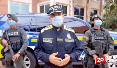 Mayor General Julio César González. 