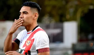 El delantero colombiano Radamel Falcao.
