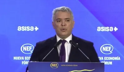 Iván Duque, presidente de Colombia.
