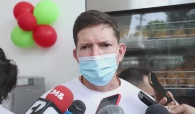 Wilson Ruíz, Ministro de Justicia. 