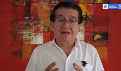 Fernando Ruiz, ministro de Salud de Colombia.