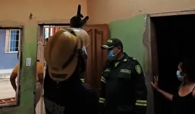 Vendaval dejó afectaciones en varias viviendas.