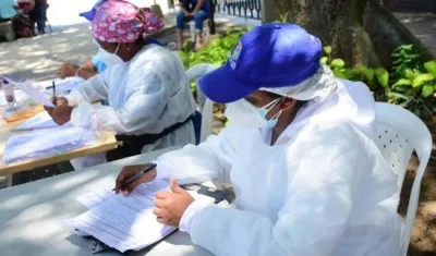 Las pruebas en los municipios para detectar el virus continúan.