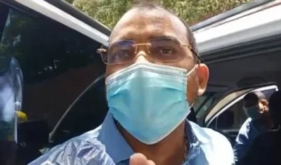 Álex Fernández, abogado de Enrique Vives Caballero.