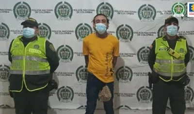 Daniel Carvajalino Escobar, alias 'Huesitos'.