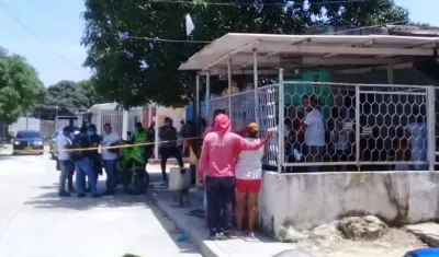 Lugar de los hechos en Las Américas.