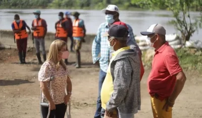 La Gobernadora del Atlántico, Elsa Noguera.