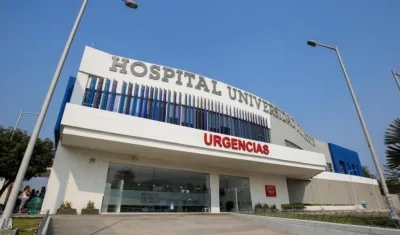 Cristian Hernández fue remitido al Hospital Universidad del Norte. 