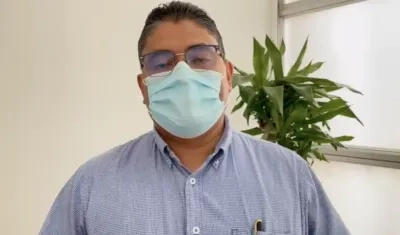 El secretario distrital de Salud, Humberto Mendoza Charris.