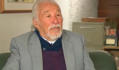 El actor Rey Vásquez.