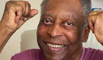 Edson Arantes do Nascimento 'Pelé'.