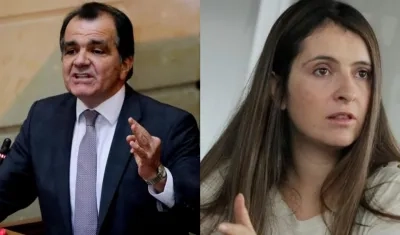 Óscar Iván Zuluaga y Paloma Valencia.