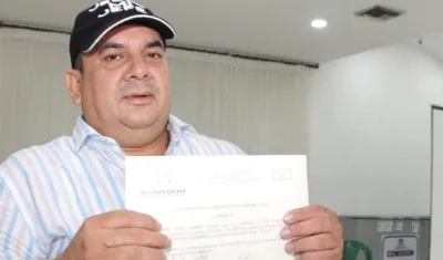 El Concejal Jairo Samper Rojas, protagonista de los audios.