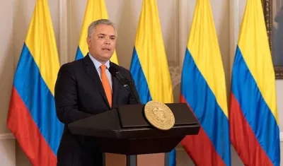 Iván Duque, Presidente de Colombia.