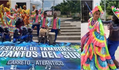 Carreto realiza este fin de semana el Festival de Tambores y Músicas del Sur.