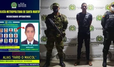 Yorman Yesid Ibarra Mercado, alias ‘Farid’.