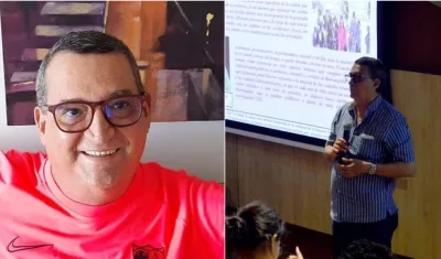 Milton Zambrano, académico invitado a Convesatorio Filosófico.