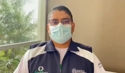 Humberto Mendoza, secretario de Salud del Distrito de Barranquilla.