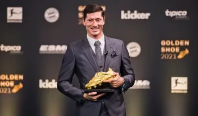 El delantero polaco del Bayern Múnich, Robert Lewandowski.