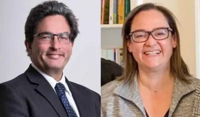 Alberto Carrasquilla y su esposa, Clara Elena Parra.