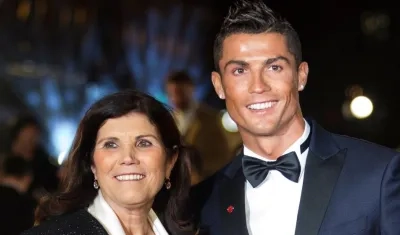 Dolores Aveiro y Cristiano Ronaldo.