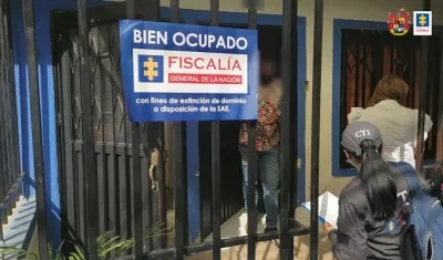 Uno de los inmuebles para extinción de dominio. 