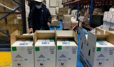 Imagen de las vacunas.