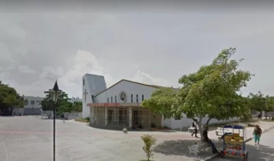 Parroquia Santa Marta, en el barrio Simón Bolívar. 