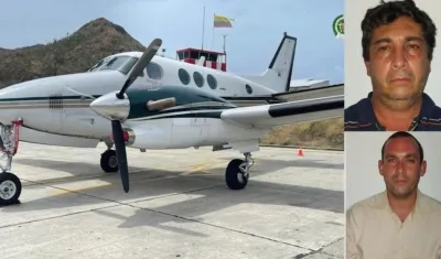 Juan Camilo Cadena Botero y Harold Darío Rivera Toledo, piloto y copiloto, respectivamente.