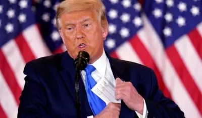 El expresidente estadounidense Donald Trump.