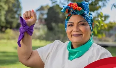 Victoria Sandino, congresista de Los Comunes